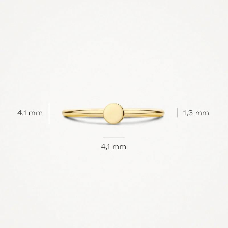 14 kt Blush Ring 1212YGO