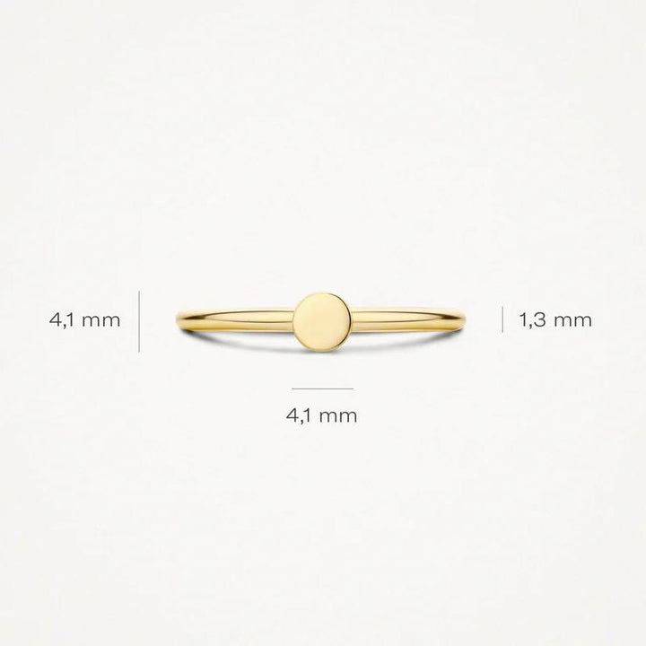 14 kt Blush Ring 1212YGO
