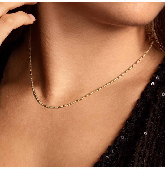 Collier - Fantasieschakel - Goud - 45cm 202.1473.45
