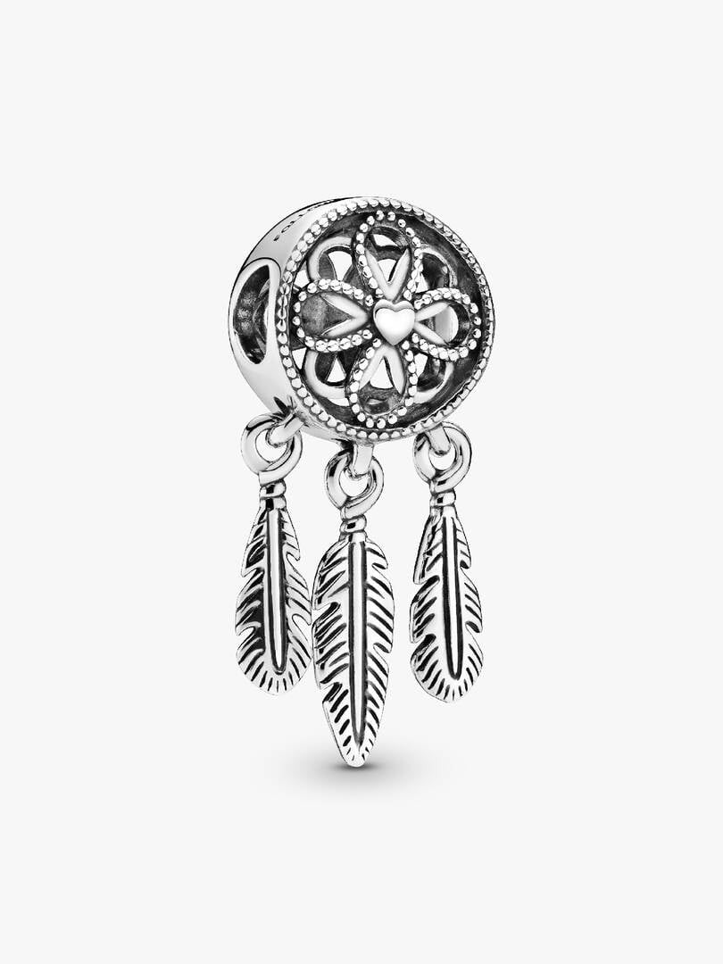 Dream catcher silver charm 797200