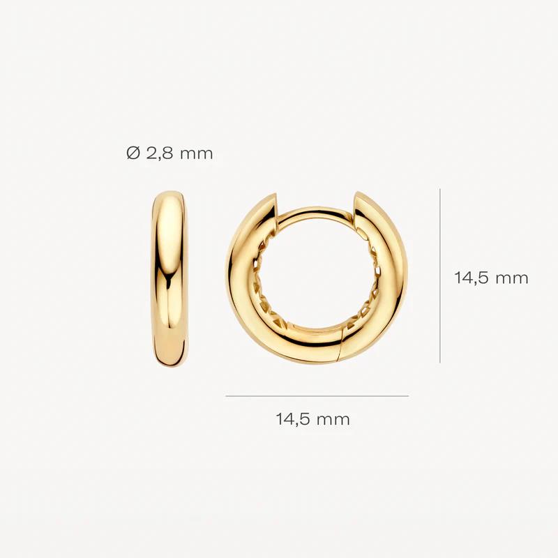 Blush Oorringen LG Oorringen LG7021Y 14.5 mm