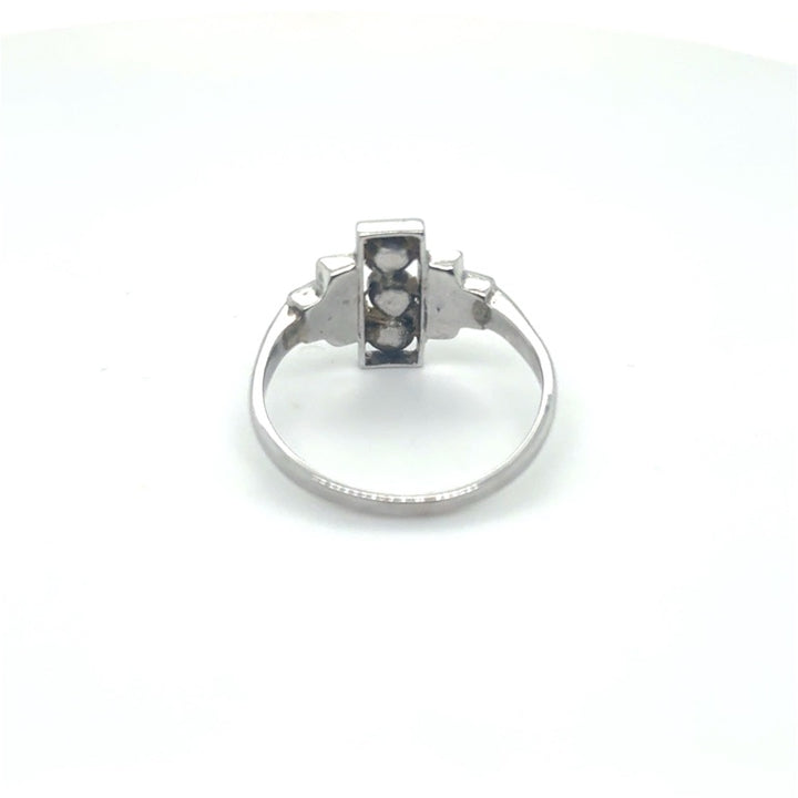 14 kt Art Deco Ring met Diamant