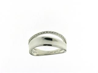 Ring multiband Au750 Wit goud 18 kt