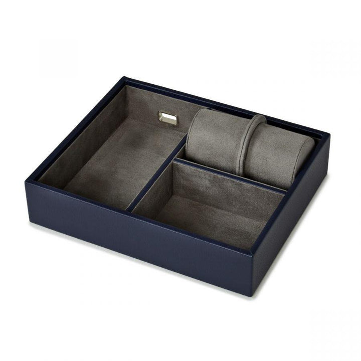 wolf1834 VALET TRAY W/ DOUBLE WATCH ROLL