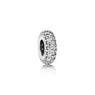 PANDORA 791359CZ SPACER BEDEL ZILVER WIT