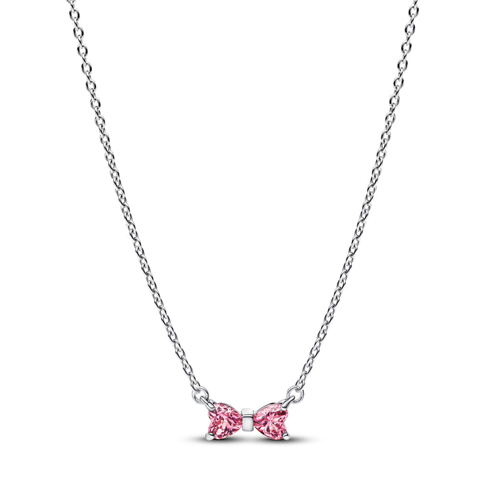 Bow Pendant Necklace 45cm