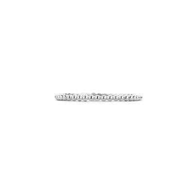Blush Ring 1195WGO – 14k Witgoud met Bolletjesmotief