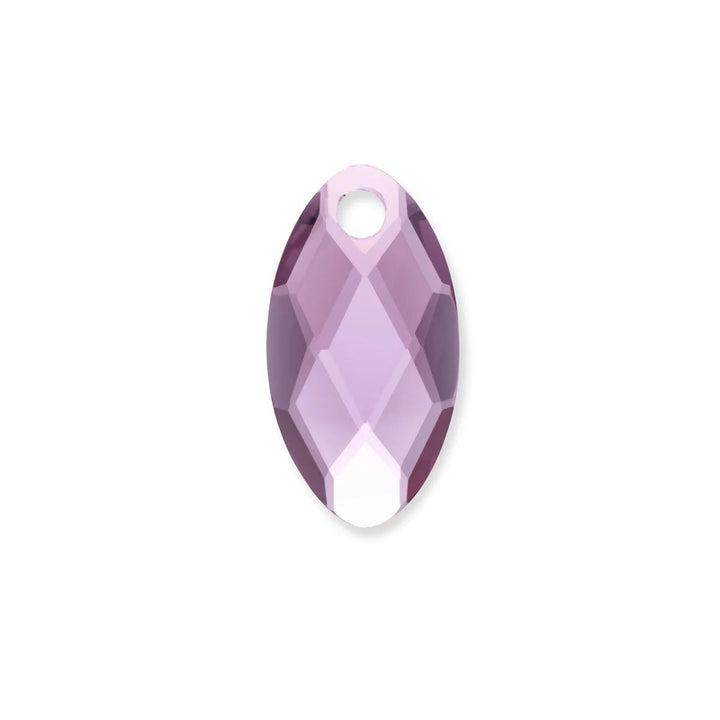 Pendant Gemstone | Leaf Aubergine Quartz PENGEM59-FCT-S