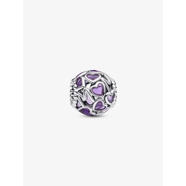 Openwork Hearts Mum Charm 793772C01