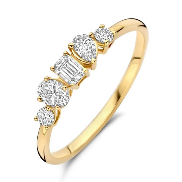 Blush Lab Grown Diamond Ring 0.47 ct – 14 Karaat Geelgoud – LG1032Y