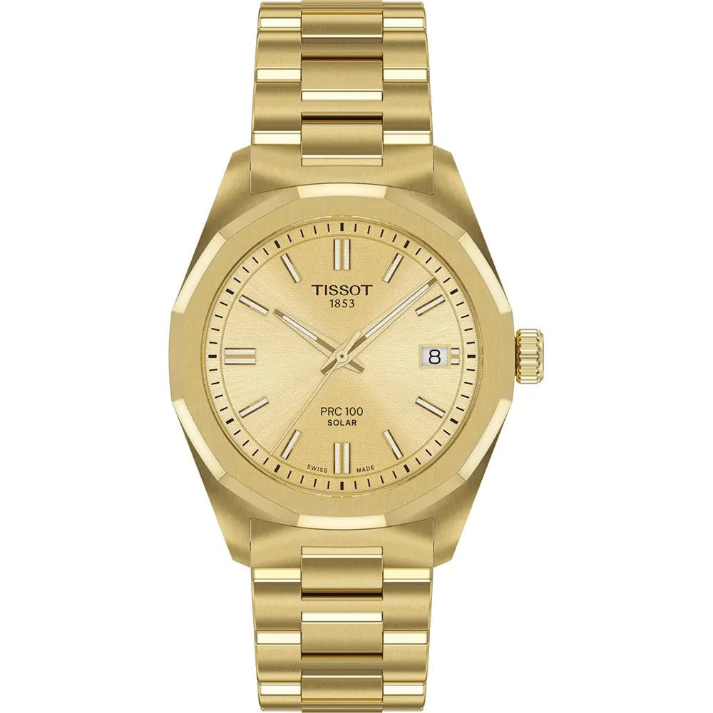 Tissot T-Classic T1518223302100 PRC 100 Solar Horloge