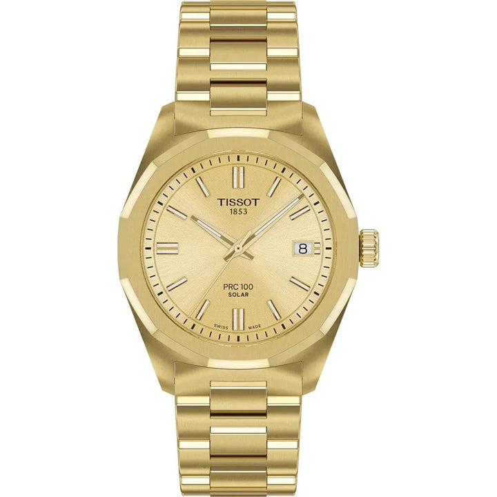 Tissot T-Classic T1518223302100 PRC 100 Solar Horloge