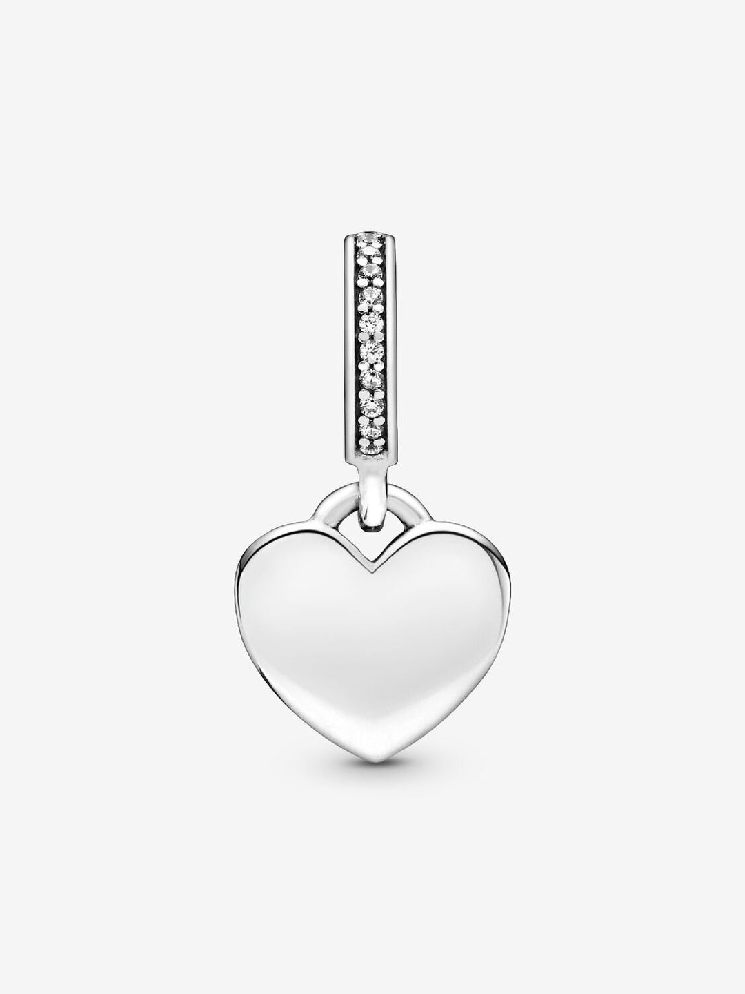 Pandora hartvormige hangende bedel graveerbaar 798761C01