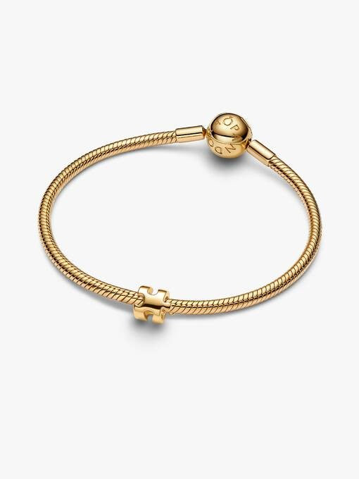 Pandora Puzzelstuk Mini Bedel 764514C00 Verguld