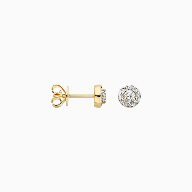 Blush Lab Diamonds geelgouden oorknoppen LG7011Y