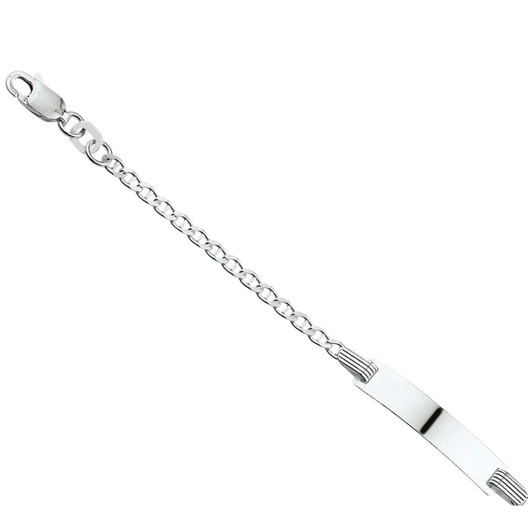 zilveren graveer armband