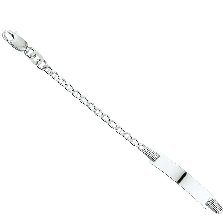 zilveren graveer armband