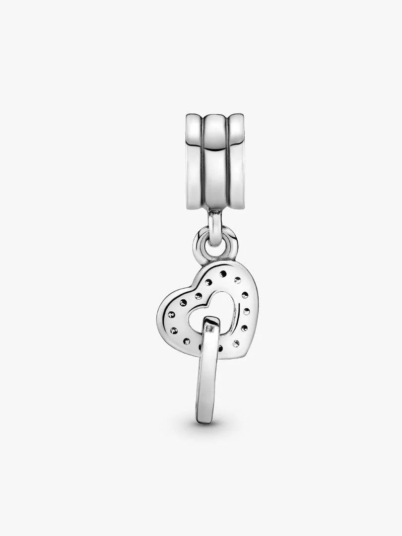 Pandora Verstrengelde Harten Hangende Bedel 791242CZ