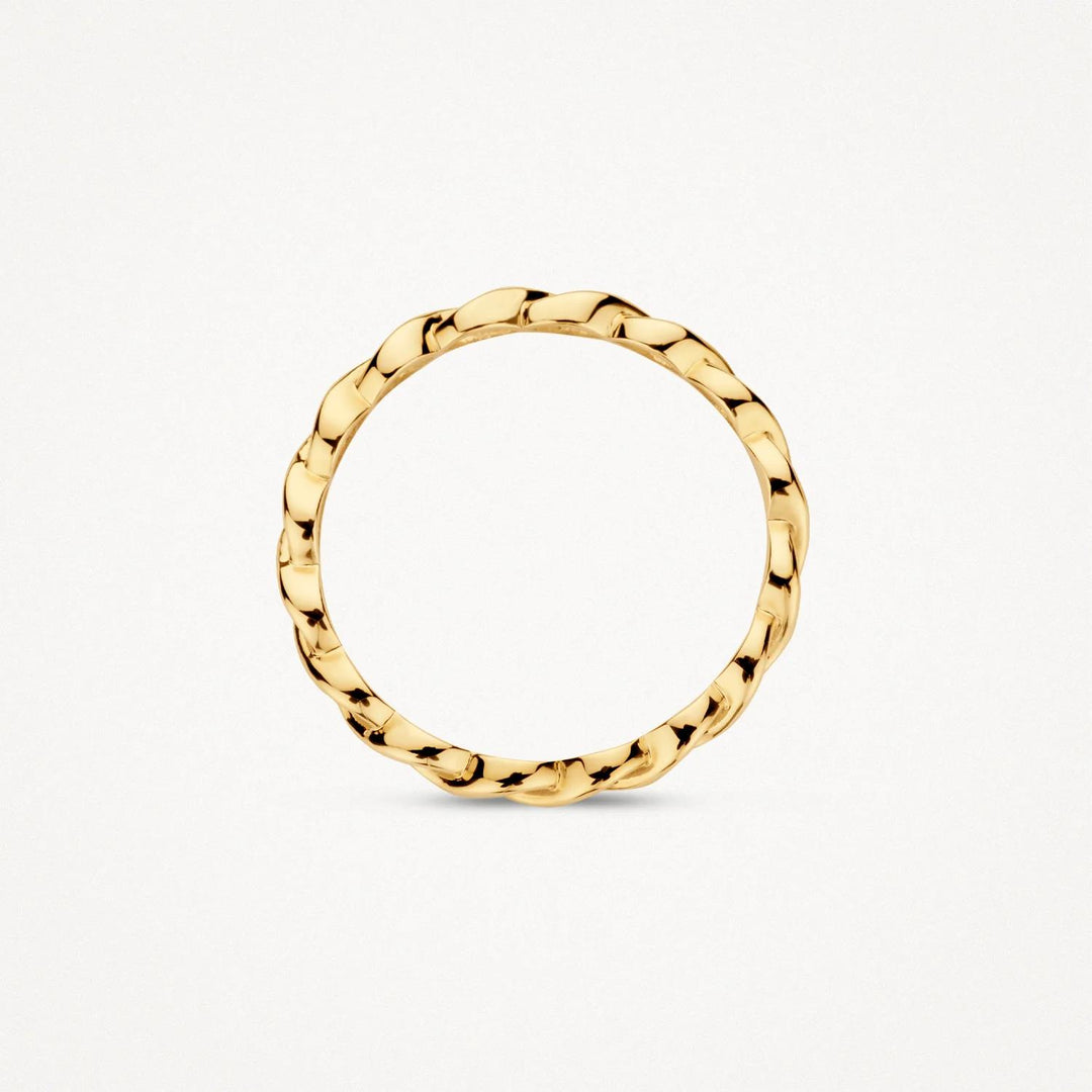 Ring 1245YGO - 14k Geelgoud