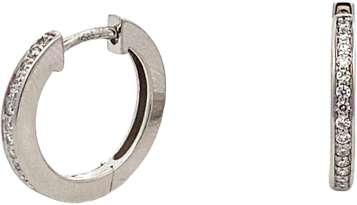 1492-O WIT Ø15mm 2mm 0.14ct W/Si 14krt.