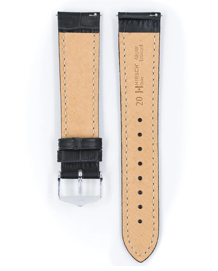 HIRSCH DUKE L GREY CALF 22/20MM
