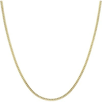 14 kt Geelgouden Gourmett Collier – 1,7 mm, 50 cm