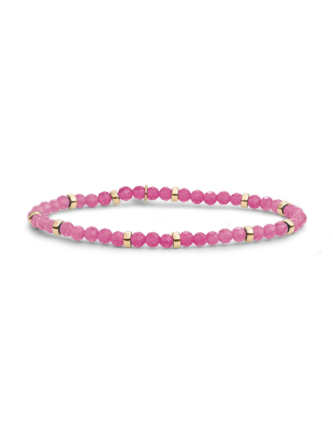 Sparkling Jewels Roundel Interstellar Armband Candy Jade Gold Plated – SBG-GEM69-MIX-RDL