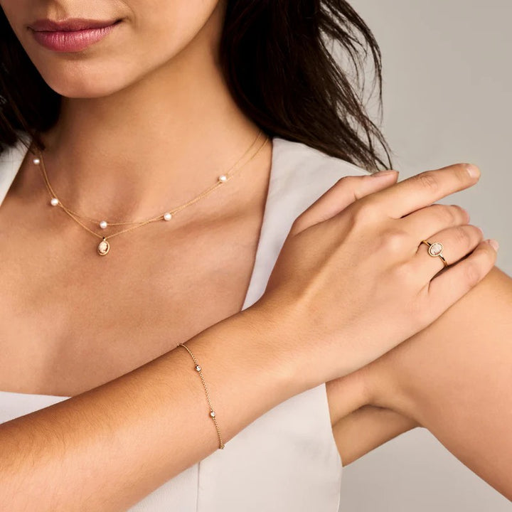14 kt Blush Jewels Armband met zirkonia 2237YZI