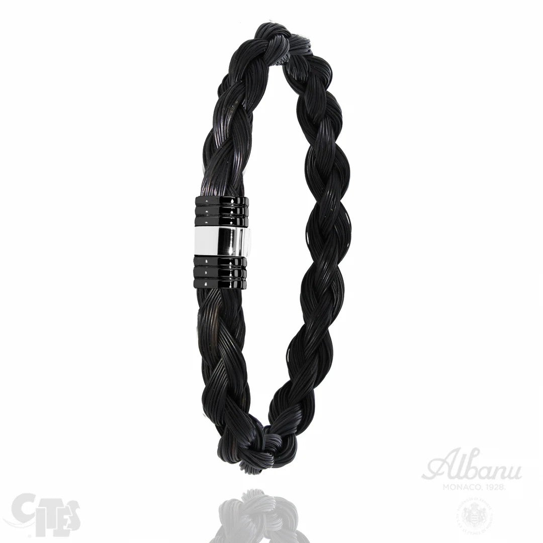 albanu armband Giraffe Stalen slot