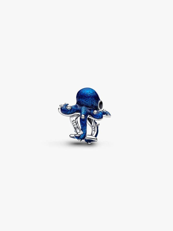 Pandora blauwe octopus Charm 794706C01