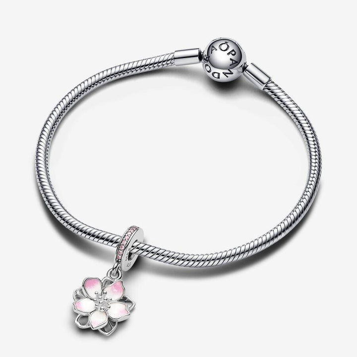 Pandora Cherry Blossom Dangle Charm 790667C01
