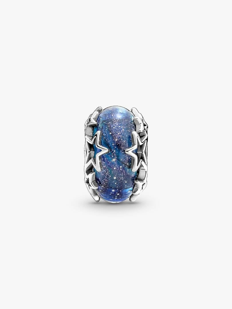 Pandora Hemelsblauw & Ster Murano Bedel 790015C00