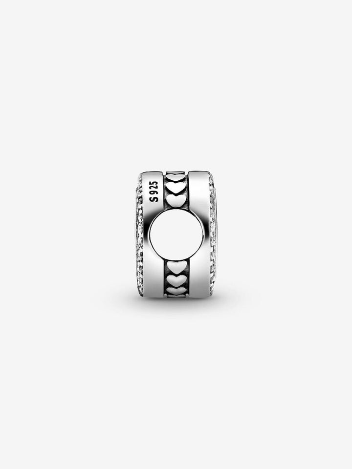 Engravable sterling silver charm 798747C01