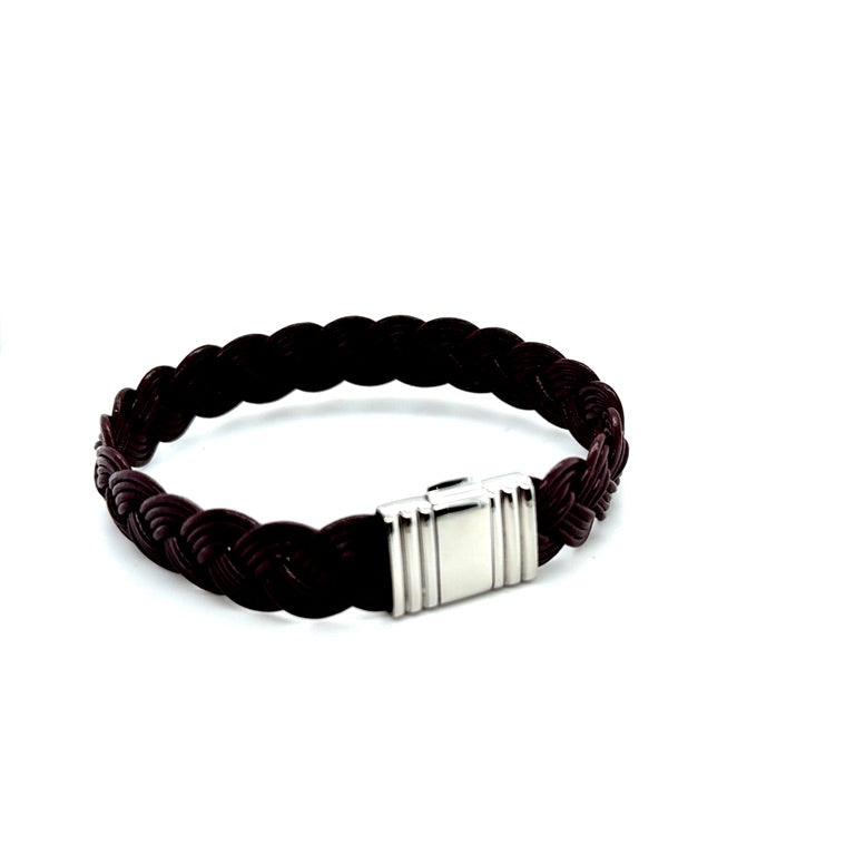Albanu Armband Bruin 696 FC AC – met Stalen Sluiting