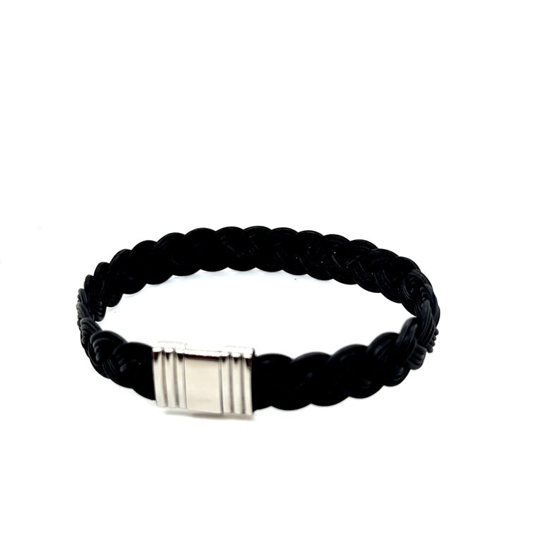 Albanu Armband Zwart 696 FC AC – met Stalen Sluiting