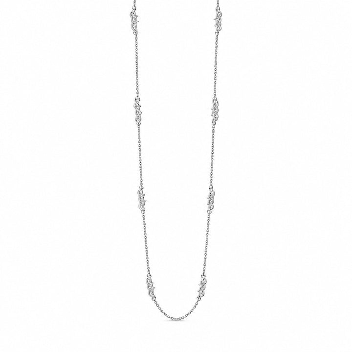 Georg Jensen Weft sautoir collier sterling zilver 90 cm – 20002086