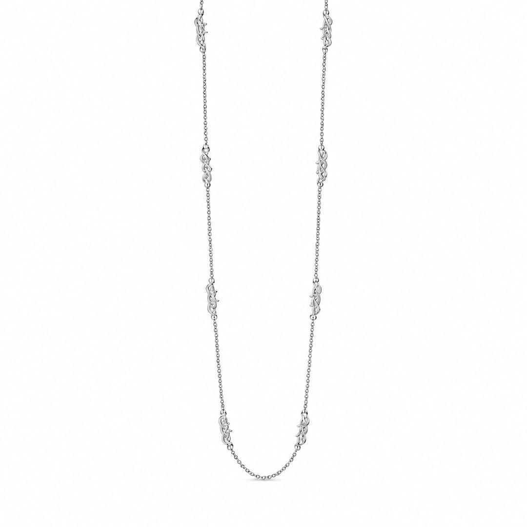 Georg Jensen Weft sautoir collier sterling zilver 90 cm – 20002086