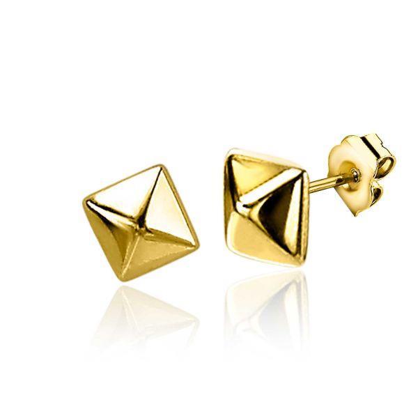 ZINZI zilveren oorknopjes in de vorm van één stud. De studs zijn 3mm ZIO2167G