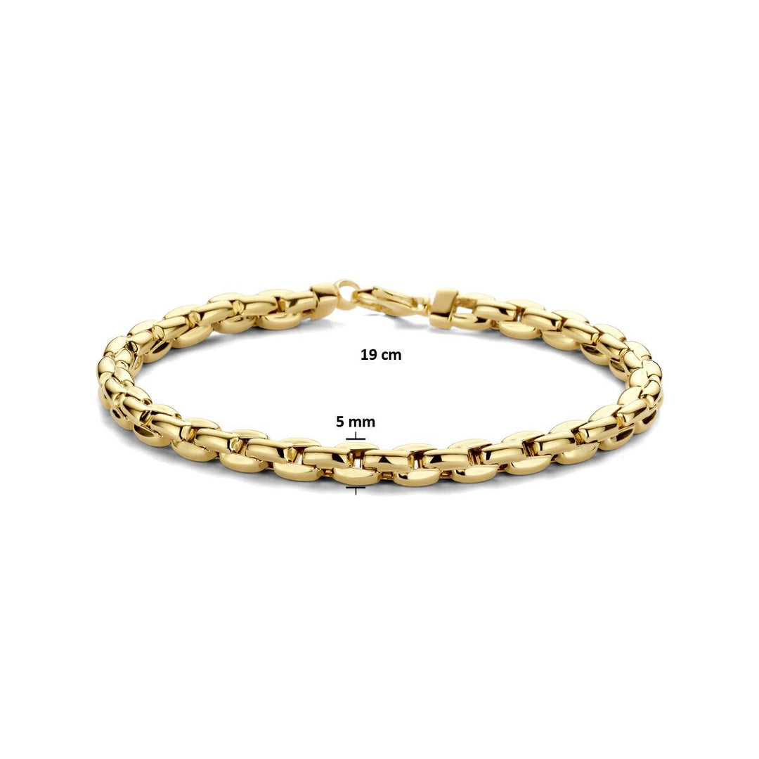 14 kt armband 5,0 mm 19 cm