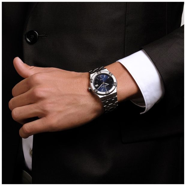 Maurice Lacroix AIKON Quartz 40 mm Herenhorloge Blauw – AI1108-SS002-430-1