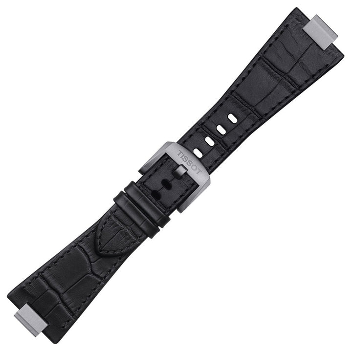 TISSOT OFFICIAL BLACK LEATHER STRAPT852047562 23 MM prx