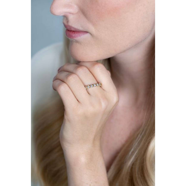 ring zinzi rijring bicolor met zirkonia ZIR2251-54